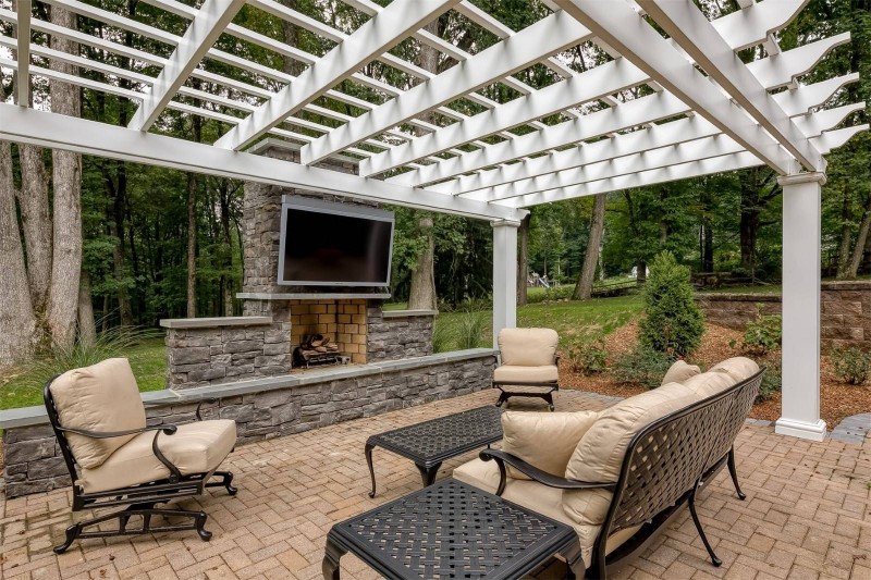 Интерьер поместья в Бернардсвилле, штат Нью-Джерси