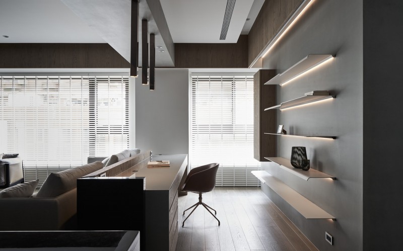 Интерьер в серых тонах