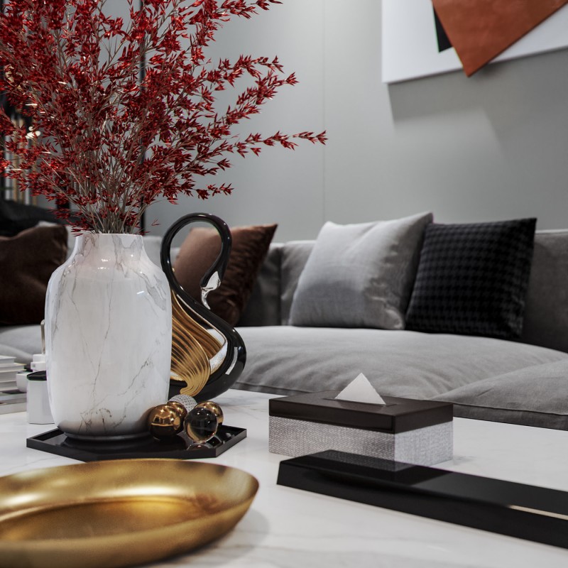 Оформление квартиры в темных тонах