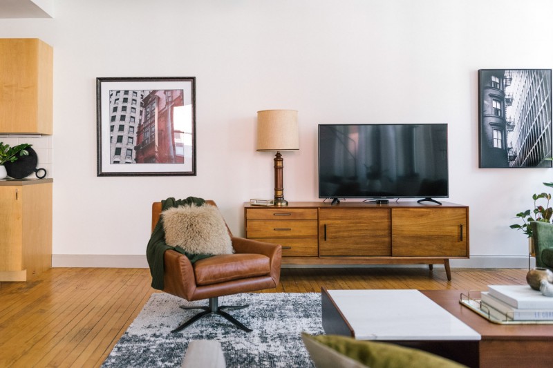 Просторная лофт-студия в Провиденсе, Род-Айленд