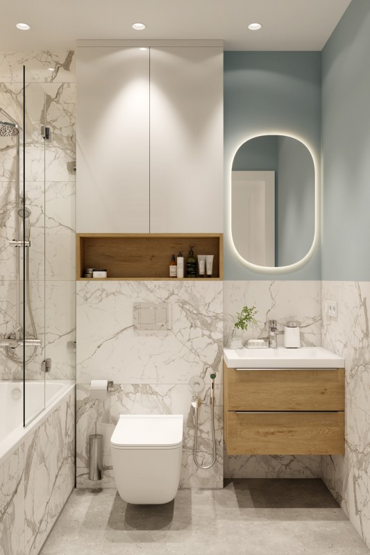 Апартаменты, оформленные в светлых тонах