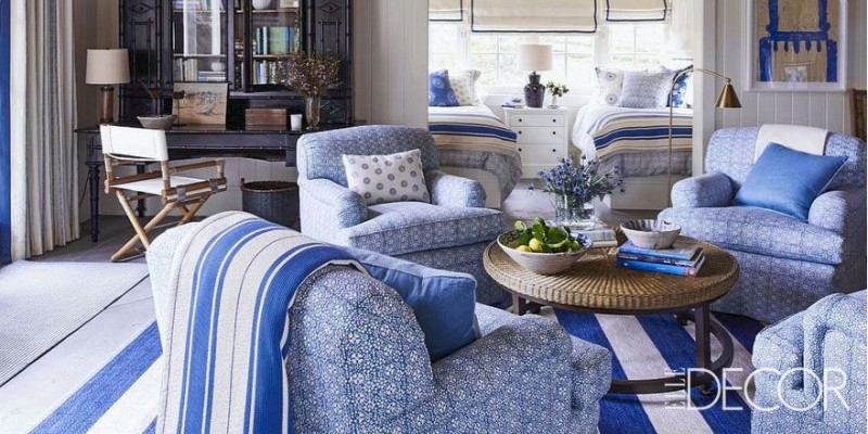 Более 40 примеров дизайна, ориентированного на различные оттенки синего