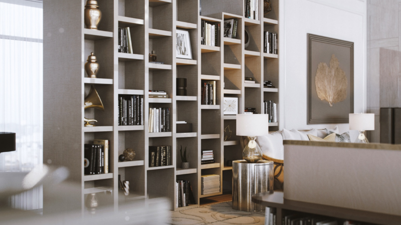 Гостиная пентхауса во Вьетнаме