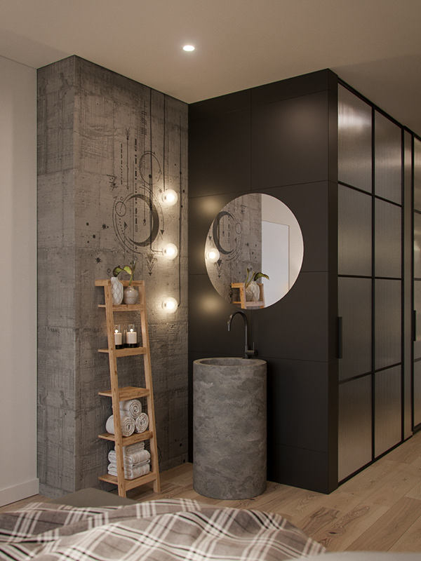 Просторная квартира с панорамными окнами