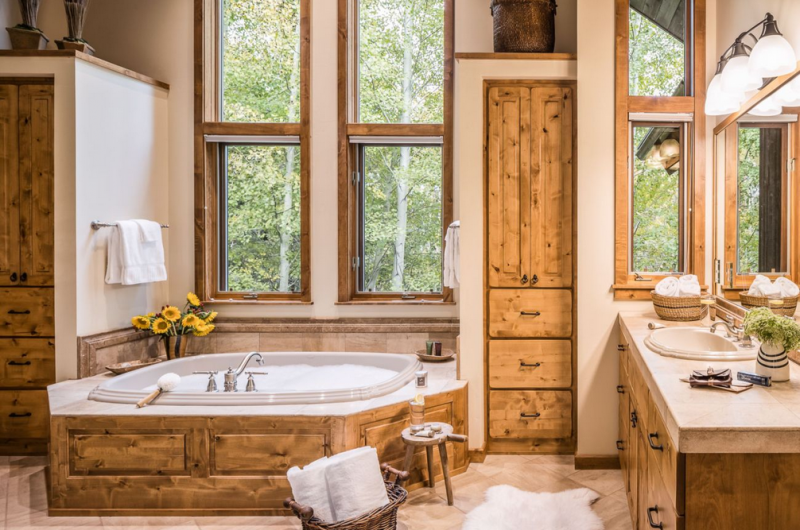 Современный дом-шале в Титон-Вилидж, Вайоминг