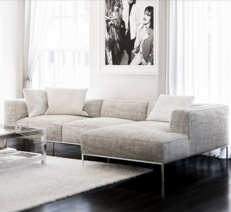 Белоснежные апартаменты в Лондоне