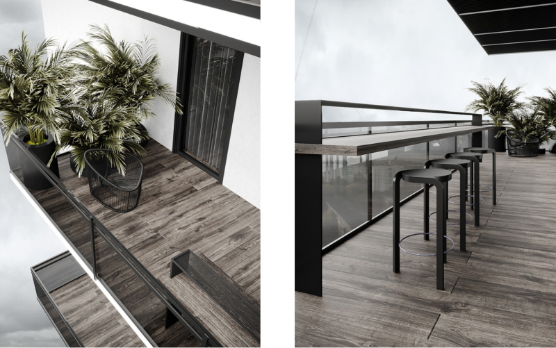 Дизайн-проект квартиры в стиле "брутализм"