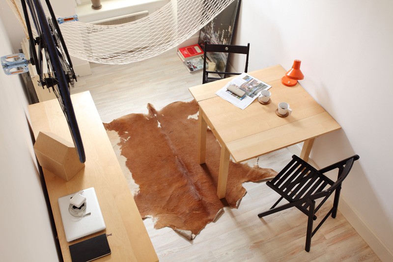 Крошечная студия площадью 13 кв.м. во Вроцлаве, Польша