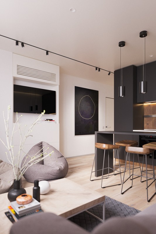 "Эко-стиль": натуральные материалы и цвета в интерьере квартиры