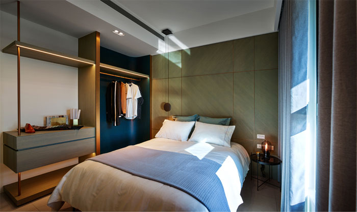 Азиатская простота оформления, чистые и простые линии в интерьере тайваньской квартиры