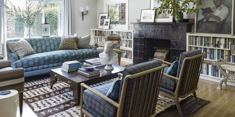 Более 40 примеров дизайна, ориентированного на различные оттенки синего