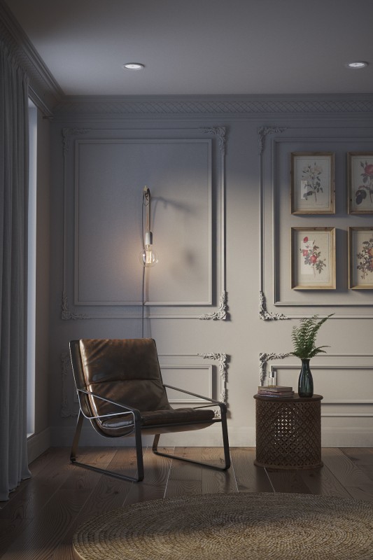 Эклектичные атмосферные апартаменты