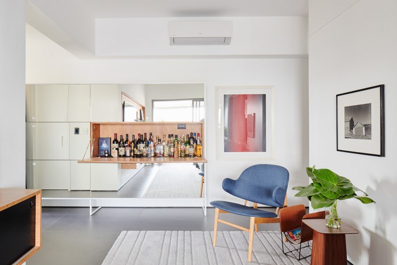 Функциональный интерьер квартиры в Сан-Паулу, Бразилия