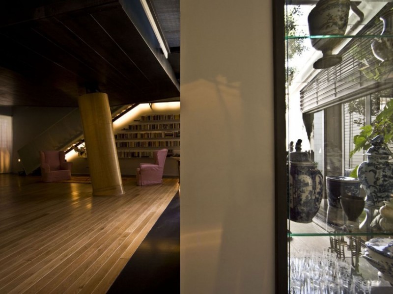 Интерьер квартиры-лофт в Риме