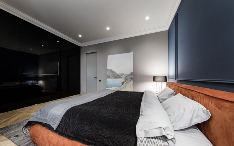 Интерьер современной квартиры в минималистичном  стиле