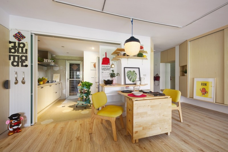 Красочная квартира на Тайване