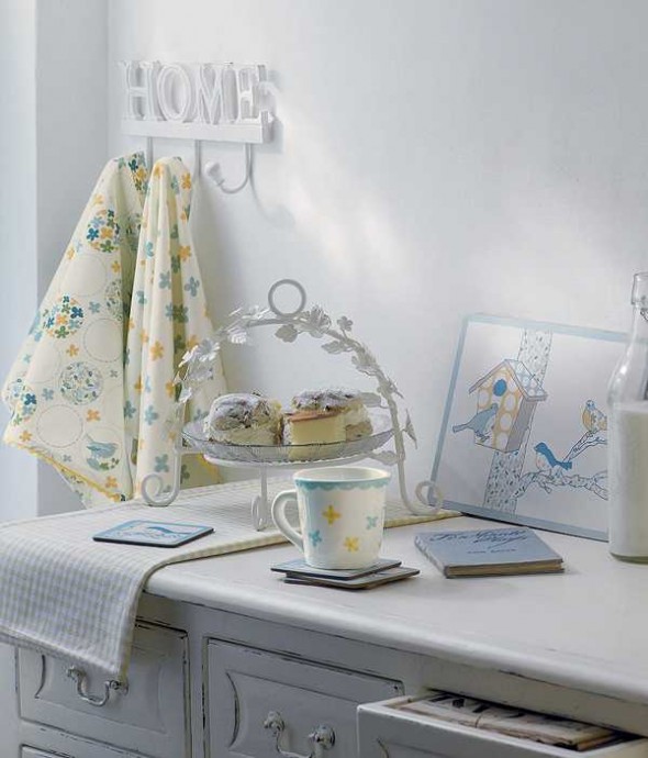 Оформление интерьера от дизайнеров бренда Laura Ashley