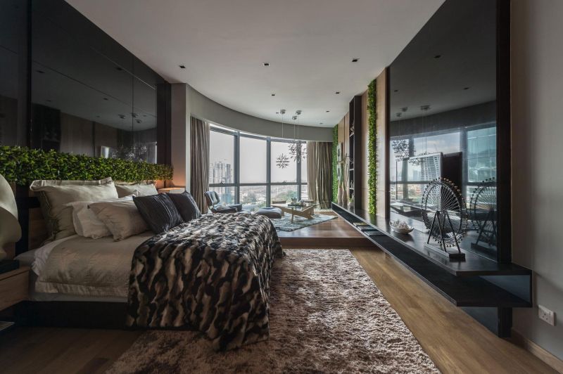 Органичная и свежая атмосфера апартаментов в Куала-Лампур