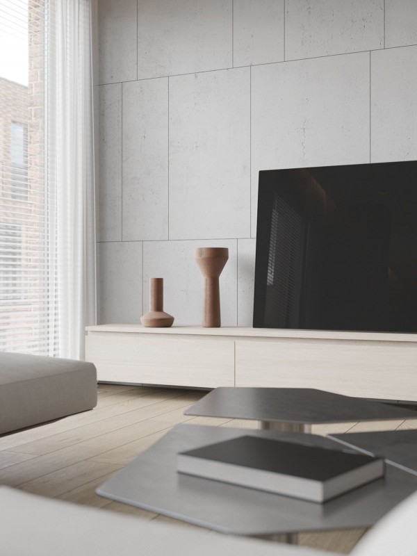 Просторная квартира в стиле "минимализм"