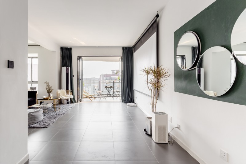 Сочетание элегантной мебели с манхэттенским курортным стилем