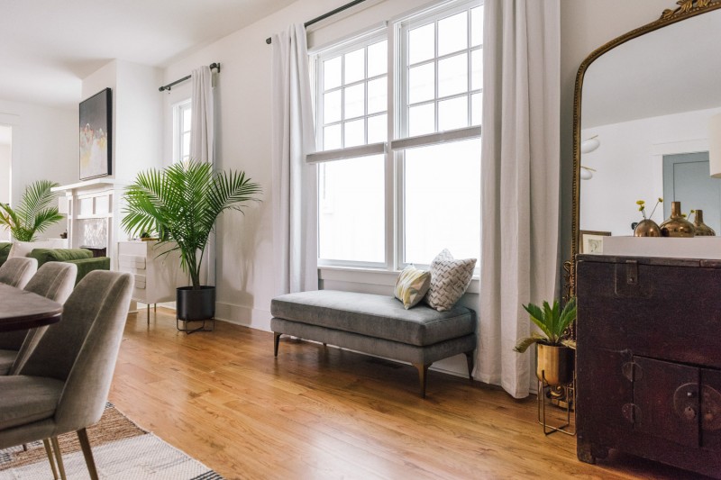 Сочетание винтажа и модерна в интерьере дома в Нашвилле, Теннесси