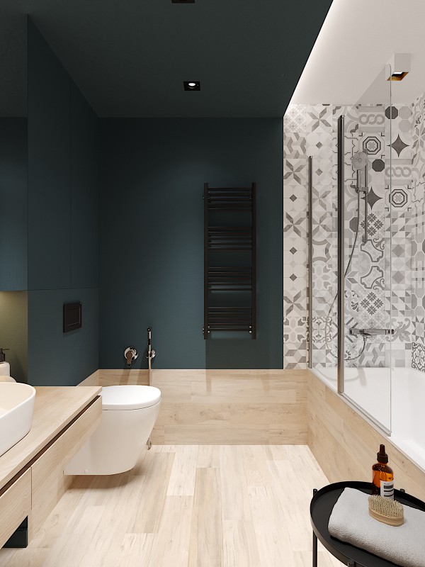 Современная квартира в приятной цветовой гамме с ноткой скандинавского настроения