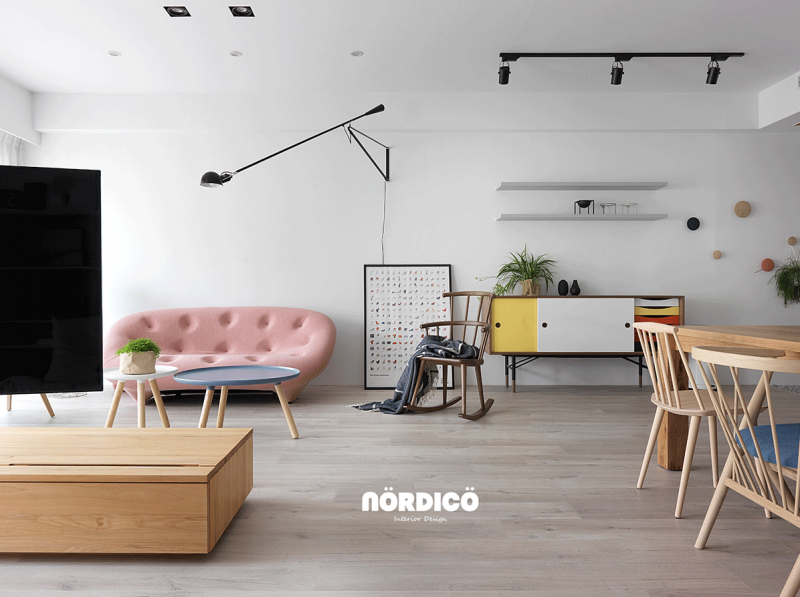 Светлая просторная квартира в Тайбэе, Китай Светлая просторная квартира в Тайбэе, Китай