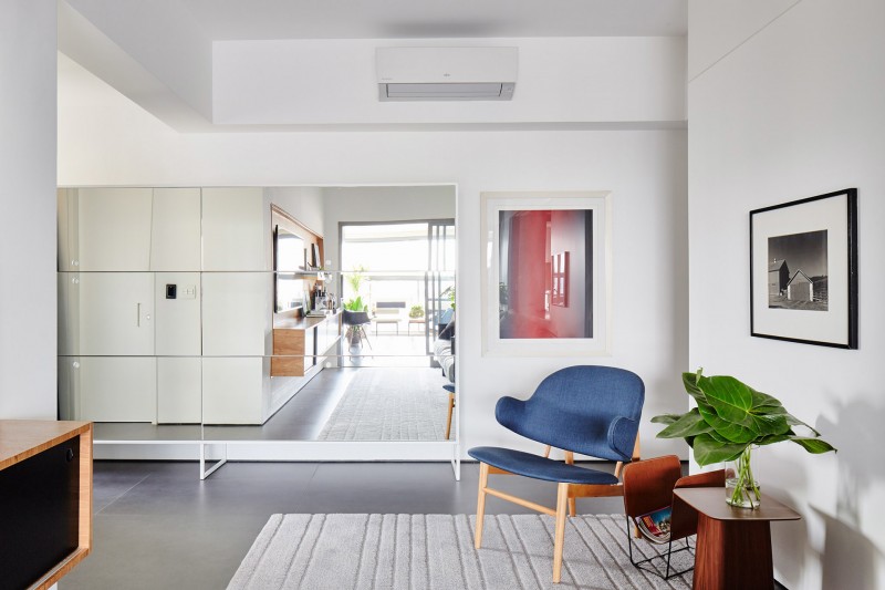 Функциональный интерьер квартиры в Сан-Паулу, Бразилия