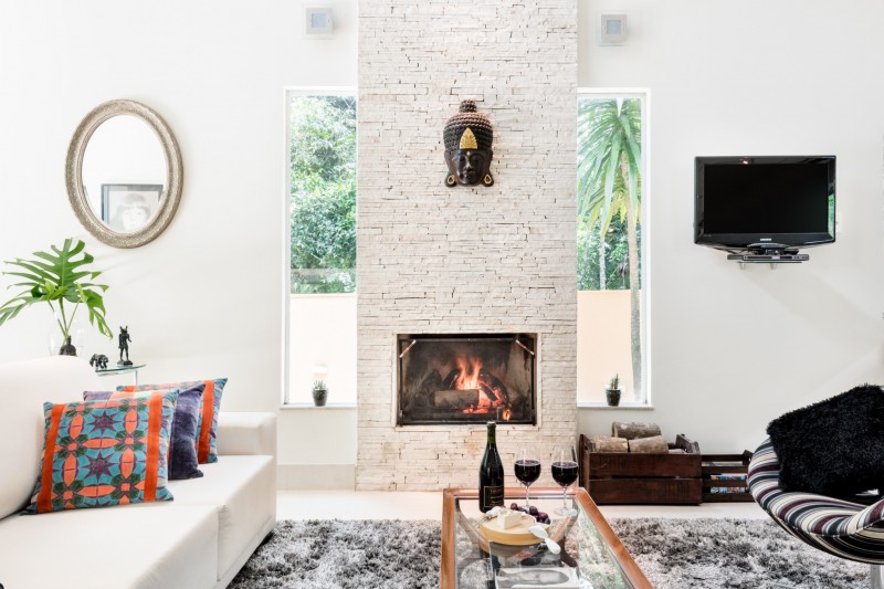 Интерьер особняка в Сан-Паулу Интерьер особняка в Сан-Паулу