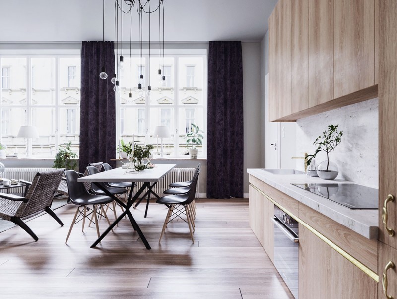 Квартира в скандинавском стиле