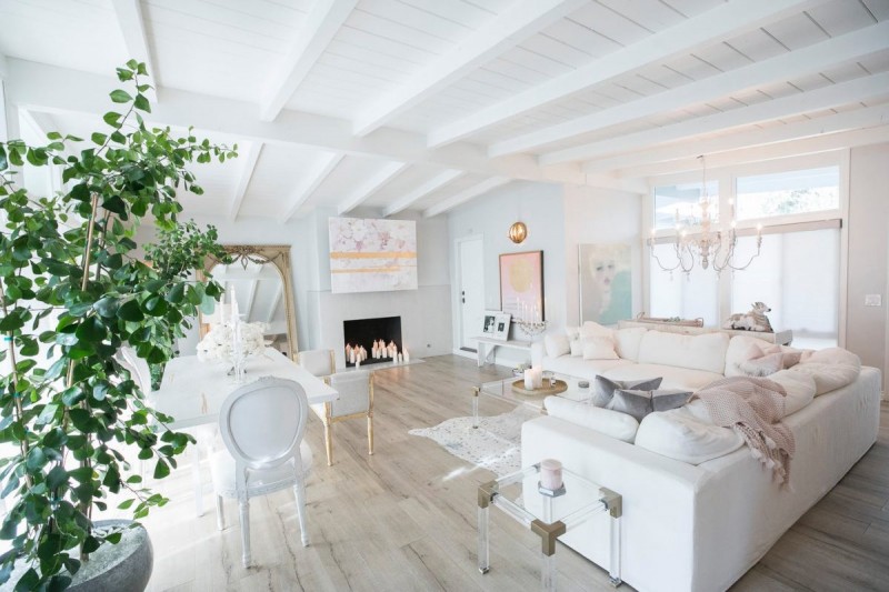 Наполненный светом дом в Калифорнии в эклектичном стиле