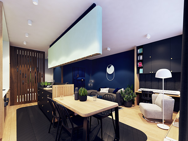 Проект квартиры в Копенгагене Проект квартиры в Копенгагене