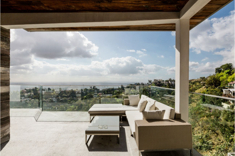 Современная архитектура на Голливудских холмах