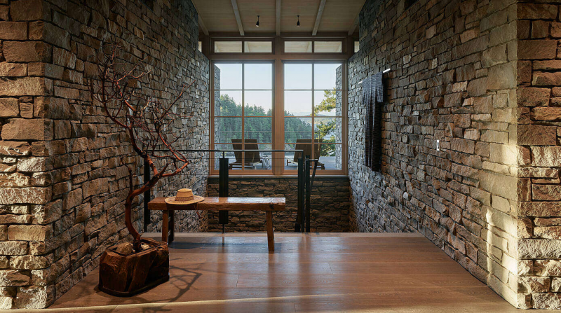 Загородный дом на склоне холма в Пьюджет-Саунде Загородный дом на склоне холма в Пьюджет-Саунде