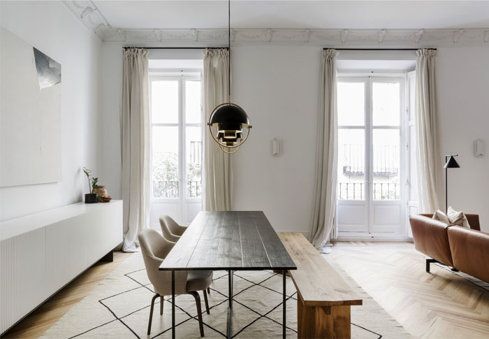 Апартаменты, расположенные в историческом здании XIX века в Мадриде, Испания