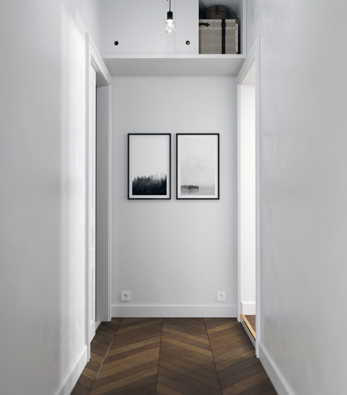 Эклектичный интерьер в скандинавском стиле