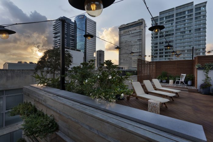 Интерьер отеля Vera в Тель-Авиве