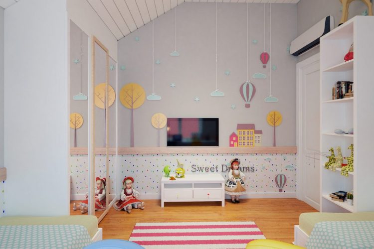 Яркий, современный дом на нескольких уровнях площадью 306 м2 Яркий, современный дом на нескольких уровнях площадью 306 м2