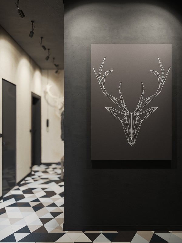 Квартира в индустриальном стиле Квартира в индустриальном стиле