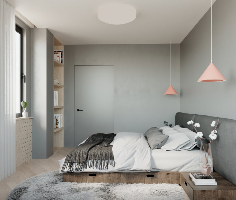 Оформление квартиры в светлых тонах с яркими акцентами Оформление квартиры в светлых тонах с яркими акцентами