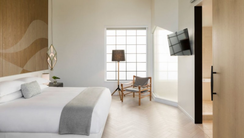 Отель La Peer, расположенный в процветающем дизайнерском районе Западного Голливуда