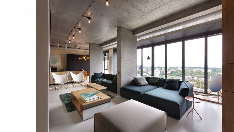 Пентхаус площадью около 200 м2 в Киеве Пентхаус площадью около 200 м2 в Киеве