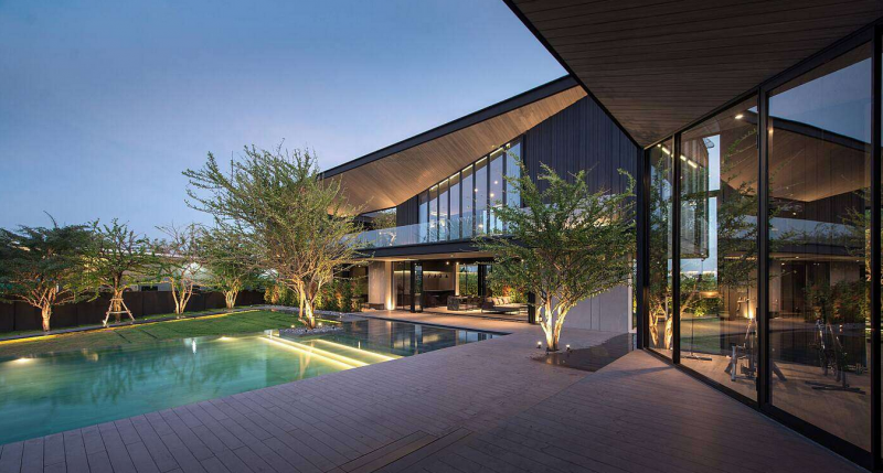 Роскошная резиденция, расположенная в Бангкоке Роскошная резиденция, расположенная в Бангкоке