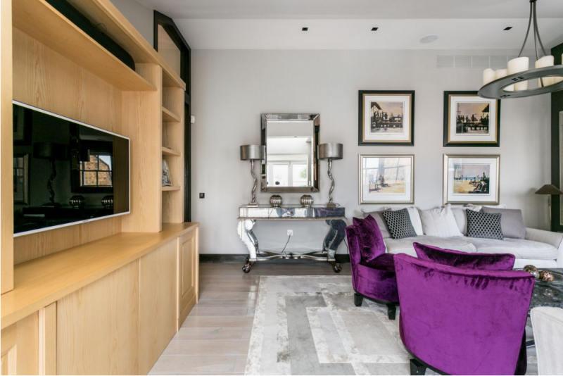 Стильный пентхаус с террасой в Лондоне Стильный пентхаус с террасой в Лондоне