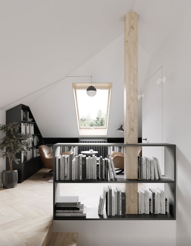 Умеренно аскетичное пространство для молодой семьи с двумя детьми Умеренно аскетичное пространство для молодой семьи с двумя детьми