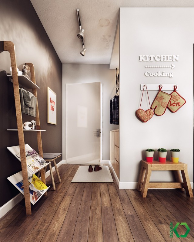 Дизайн-проект квартиры в скандинавском стиле в Хошимине, Вьетнам