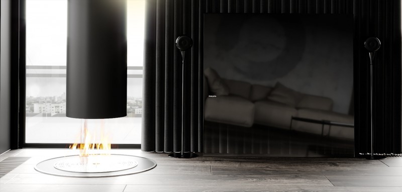 Дизайн-проект квартиры в стиле "брутализм"