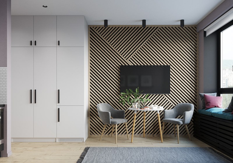 Интерьер квартиры-студии