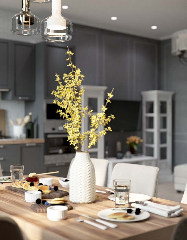 Интерьер таунхауса