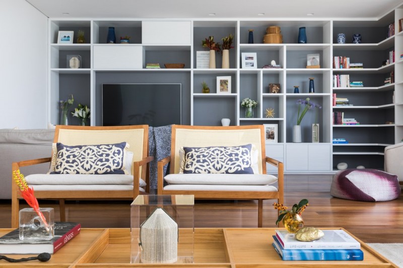 Использование дерева и белого цвета в оформлении уютного дома Использование дерева и белого цвета в оформлении уютного дома